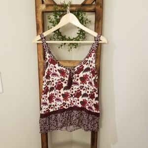 Maurices Tops - Maurices floral tie neck Tank Maurices Tops - Maurices floral tie neck Tank